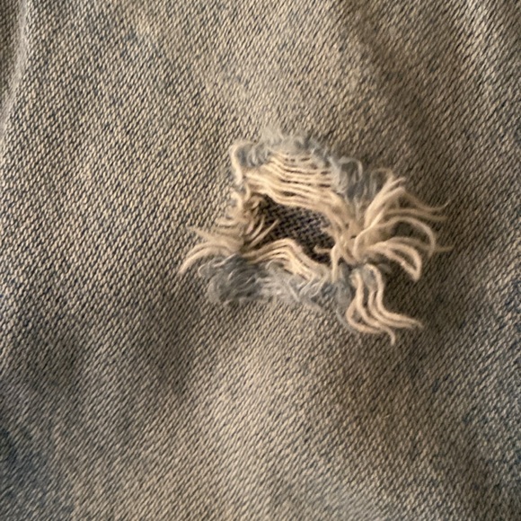 Wrangler Naturally Distressed Vintage Blokecore Denim Jeans 34/32 - Picture 6 of 16